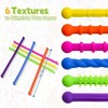 Fidget Toys Sensory Stick Set 6 Pack with Stretchy Textured