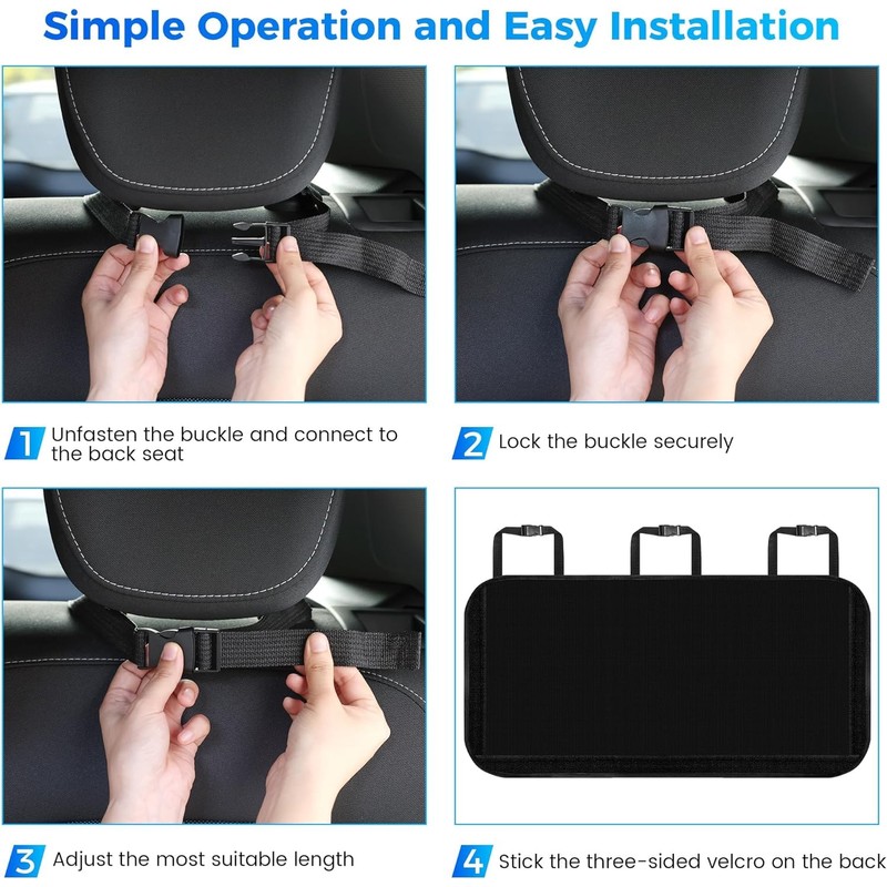 EINESIN Car Trunk Organizer, Auto Storage Bag with 9 Pockets,