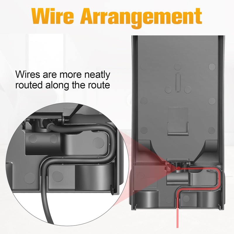 RUKHOOL V11 Wall Mount Charger Holder for Dyson V11 V15