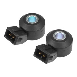Motoforti Car Knock Sensor, Detonation Sensor, for Nissan, Metal, Black, 2pcs