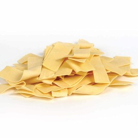 Lehman's Homemade Egg Noodles, All Natural USA Made Amish Pasta, Case of Four Big 40 oz Bags, Extra Wide 1 Inch Width