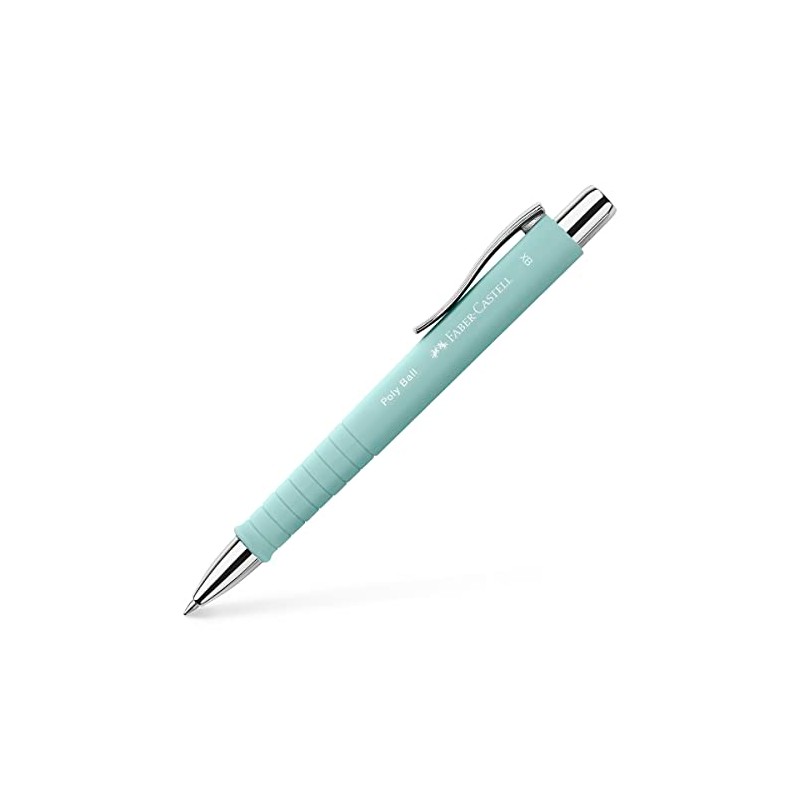 Faber-Castell Poly Ball Edition Ballpoint Pen, XB - Caribic Blue