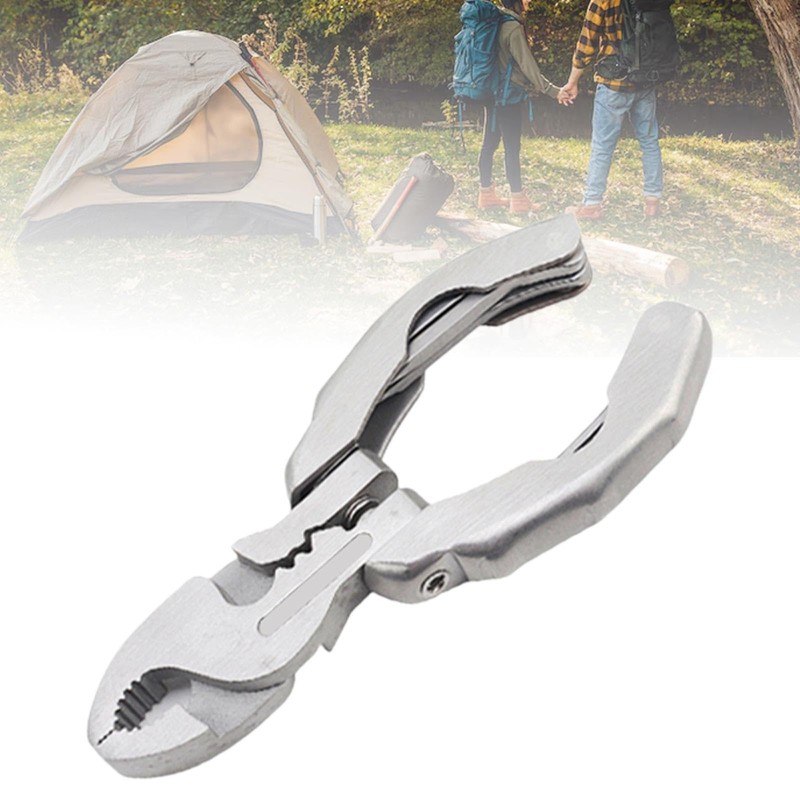 TENOL Multitool Pliers 9 in 1,Folding with Screwdriver Bottle Opener