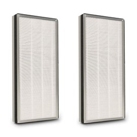 Flintar MA-40 H13 Grade True HEPA Replacement Filter, Compatible with Medify MA-40 Air Purifier MA-40A and MA-40B, 3-Stage H13 True HEPA Filtration, Part# ME-40 (2 - Pack)