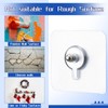 Singhoow 45 Pack Picture Hangers Without Nails, Heavy Duty No