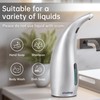 Greatmay Adjustable Automatic Soap Dispenser Touchless, 4 Adjustable Levels Touchless