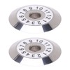 2Pcs Fiber Cleaver Blade Tungsten Carbide 20mm 12 Sides Cutting