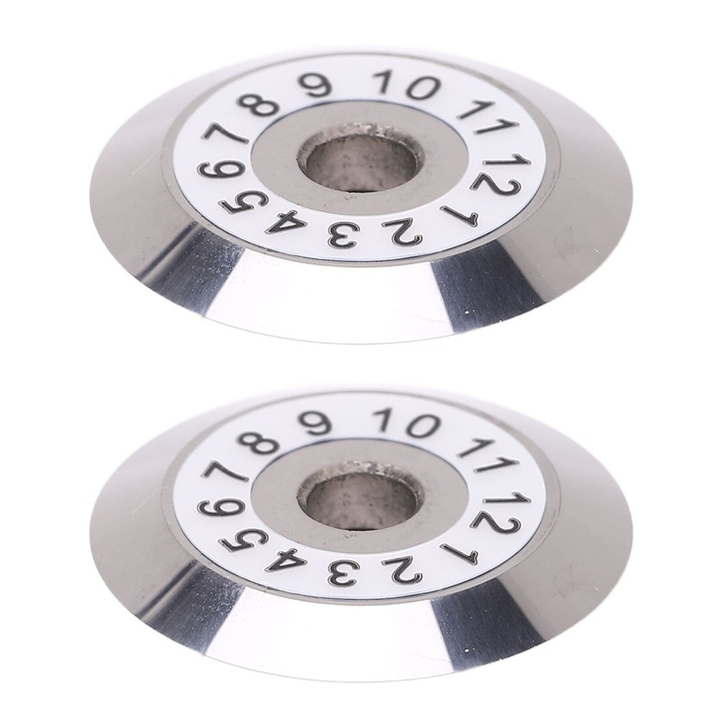 2Pcs Fiber Cleaver Blade Tungsten Carbide 20mm 12 Sides Cutting
