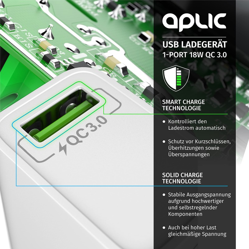 CSL - USB Charger 18 W Quick Charge 3.0 -