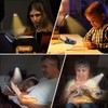 KunHe 5 Pack Rechargeable Book Light Bulk Clip-On Reading Lights