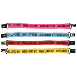 U.S. Toy Jesus Loves Me Clasp Bracelets (SS-UST-JA129)