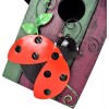 Bird Wooden Decorative Hanging Bird House Hand Painted Birds Box