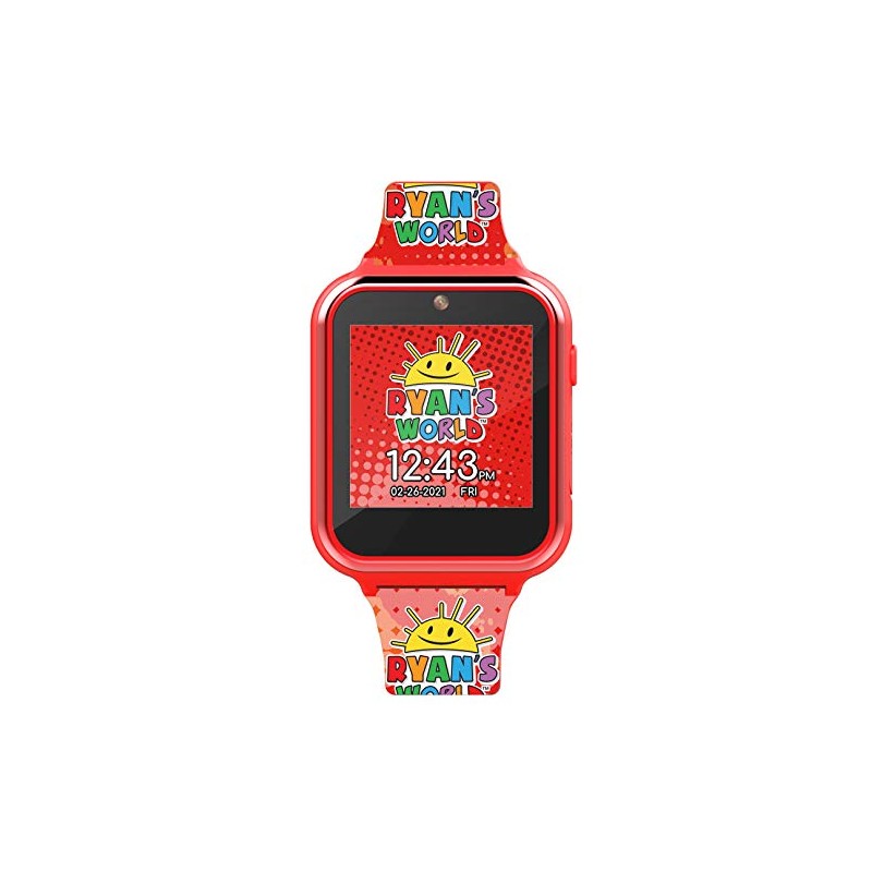 RYAN'S WORLD Touch Screen Interactive Watch with Camera, Red, RYW4005AC
