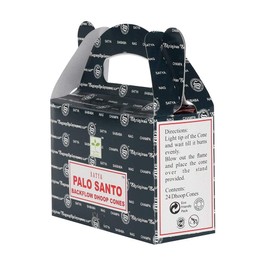 ETHNICITI Satya Genuine Nag Champa Backflow Incense Cones - 24 Cones 1 Pack (Palo Santo)