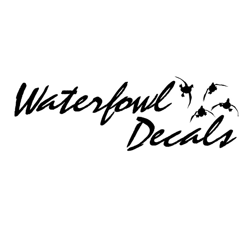 Waterfowl Decals Duck Hunting Field Scene Window Kit – Hunting