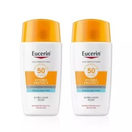EASYHOUSE YUSERIN 이지하우스 유세린 선 페이스 하이드로 프로텍트 50ml x 2 수분선크림 자외선차단제 선스크린 선케어 피부 EasyHouse Yuseлин Sun Face Hydro Protect 50ml x 2 Moisturizing Sun Cream UV Protector Sunscreen Sun Care Skin