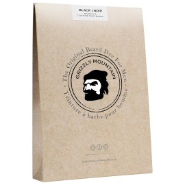 Grizzly Mountain Beard Dye - Organic & Natural Black Beard Dye