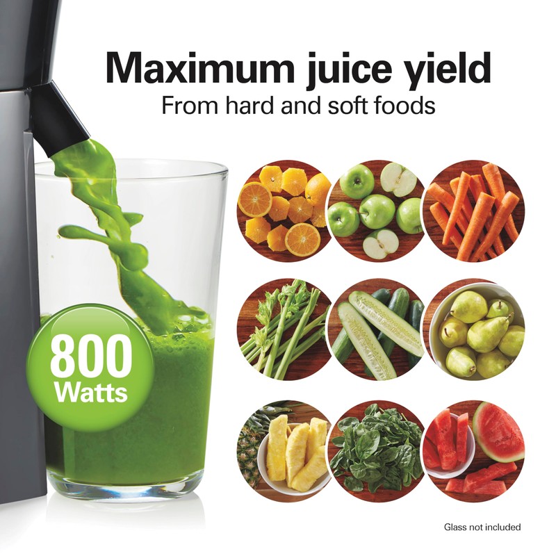 Hamilton Beach Juicer Machine, Big Mouth 3” Feed Chute for