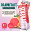 Zevia Zero Sugar Energy Drink, Grapefruit, 12 oz Cans (12-Pack)