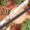 Dmore magnetic knife holder for wall—with 4 hooks, No Drilling