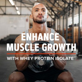 GNC AMP Pure Isolate Protein - Strawberry (28 Servings)