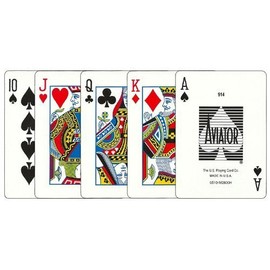 Aviator Standard Index Playing Cards - 1 Sealed Red Deck