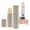 muilsae AE00GD Sparkling Travel Perfume Bottle, 5ml Mini Perfume Atomizer
