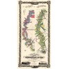 Mississippi River - Natchez to New Orleans 1858 - Old
