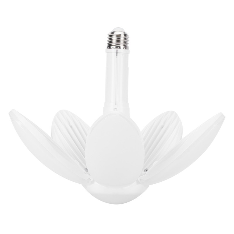 5 Leaf Garage Light LED Deformable Lamp 80W E26 Ceiling