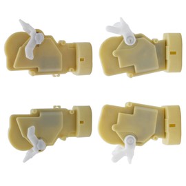 XCSHUS Door Lock Actuator 4-Pack Door Lock Latch Actuators Front & Rear Left Right Driver Passenger Side 69040-48020 for 1998-2005 Lexus GS300 GS400 GS430 RX300 2001-2003 Prius