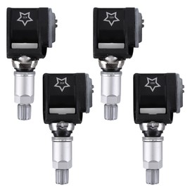 RDK Sensor Tyre Pressure Sensors 36106872774 for G30 G31 G38 F90 G32 G11 F91 G14 G15 F91 F92 G01 F97 G02 F98 G05 G06 G07 Pack of 4 687 6872774 36106876957 6876957 TPMS TPMS 433MHz Tyre Pressure Sensor