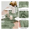 Caminos De Mesa Gasa Elegante Boho Decoración De Mesa Y