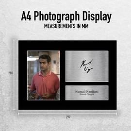 HWC Trading A4 Kumail Nanjiani Silicon Valley Gifts Printed Signed Autograph Picture for TV Show Fans