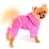 SEIMAI Dog Hoodies Jumpsuit for Small Dog Cat Puppy Rhinestone