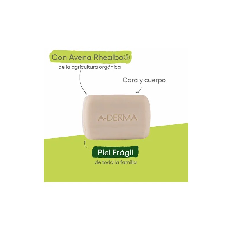 Barra Dermatológica Dermopan A-Derma 100 g Sin Jabón