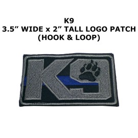 Athena K-9 Thin Blue Line Morale Patch ARMY MILITARY ISAF ATTACK DOGS OF WAR OEF K9