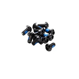 Reverse Disc Rotor Bolt M5 x 4 mm Set of 12 – 25 g Black black
