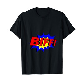 Bang Boom Pow Biff Wham Comic Bubbles T-Shirt