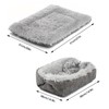 MEETOZ Cat Beds for Medium Cats and Dogs, Function 2