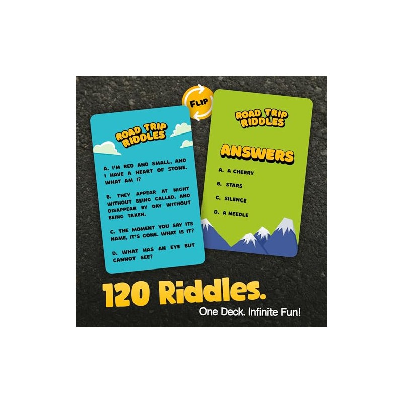 WELL BALANCED 120 Road Trip Riddles - Road Trip Car