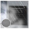 Square Ventilation Grille, Black Metal Square Ventilation Grille Stainless Steel