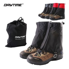 Daytime short spats, four-season spats, waterproof hiking mountaineering gray