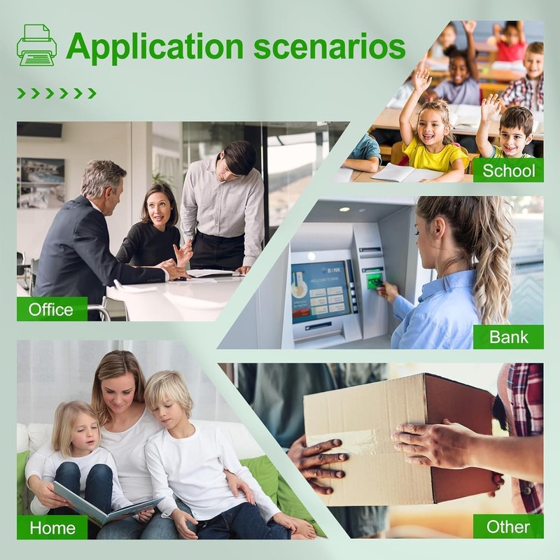 SINOPRINT 4 Pack 6510 6515 Toner Cartridges Compatible with Xerox