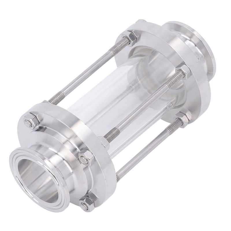 In Line Sight Glass Food Grade 304 Stainless Steel Omnidirectional