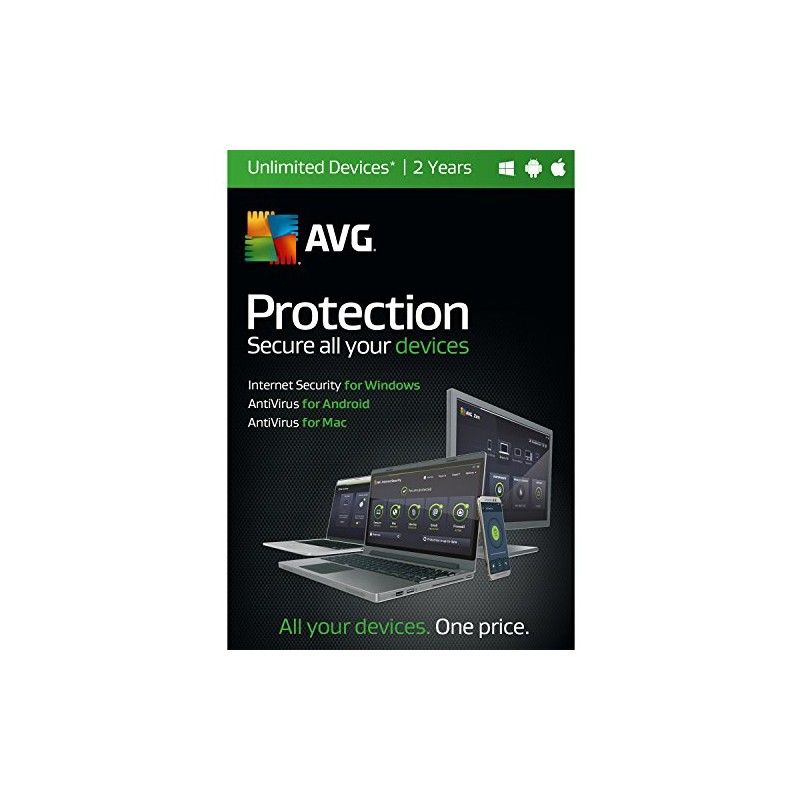 AVG TECHNOLOGIES Performance Security, Unlimited Devices 2 Years