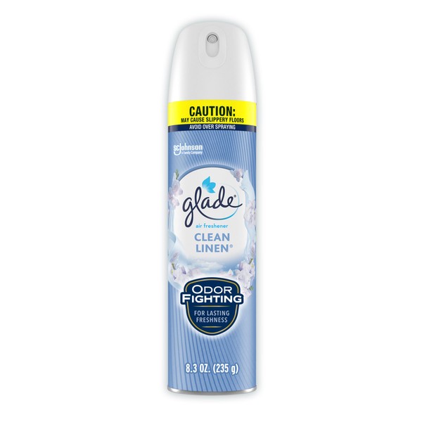 Glade Air Freshener Room Spray, Clean Linen, 8.3 oz