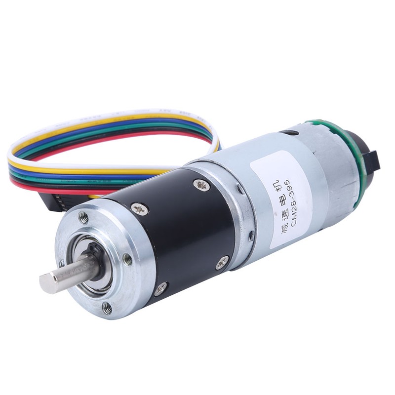 12V 330RPM Metal DC Geared Motor Speed Reduction Motor with