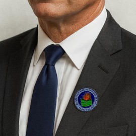 Dumpster Skip Fire Response Team Enamel Pins, Funny Brooches for Office Hilarious Badge Gifts for Coworkers Team Leader (1pcs-Blue)