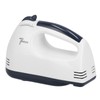 Hand Mixer Portable 7 Gears Lightweight White Stainless Steel Electric