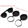 TOBEOME Binoculars Protective Rubber Caps for Lenses Eyepiece Covers for